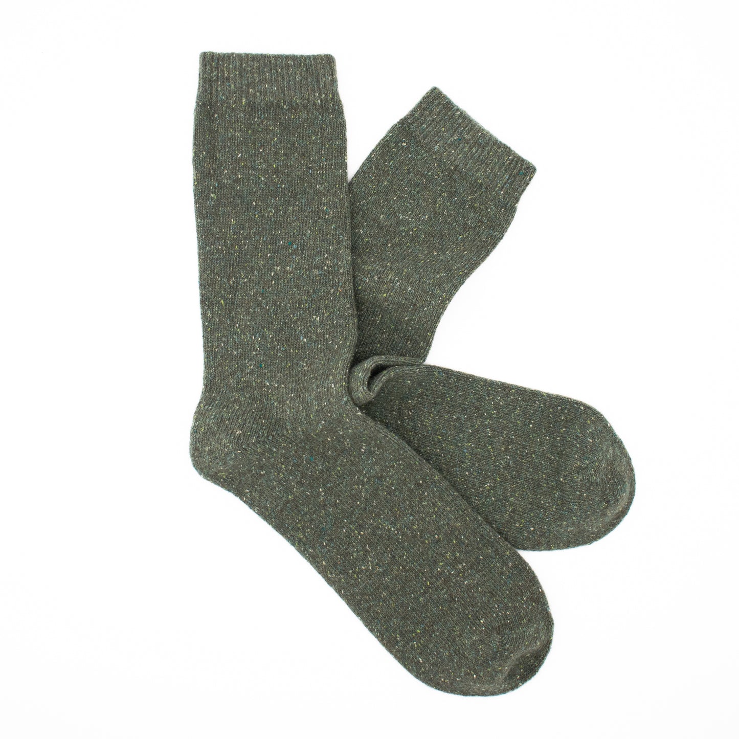 Calcetines Lana Reciclada & Seda | Olive