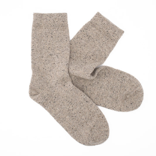 Calcetines Lana Reciclada & Seda | Beige