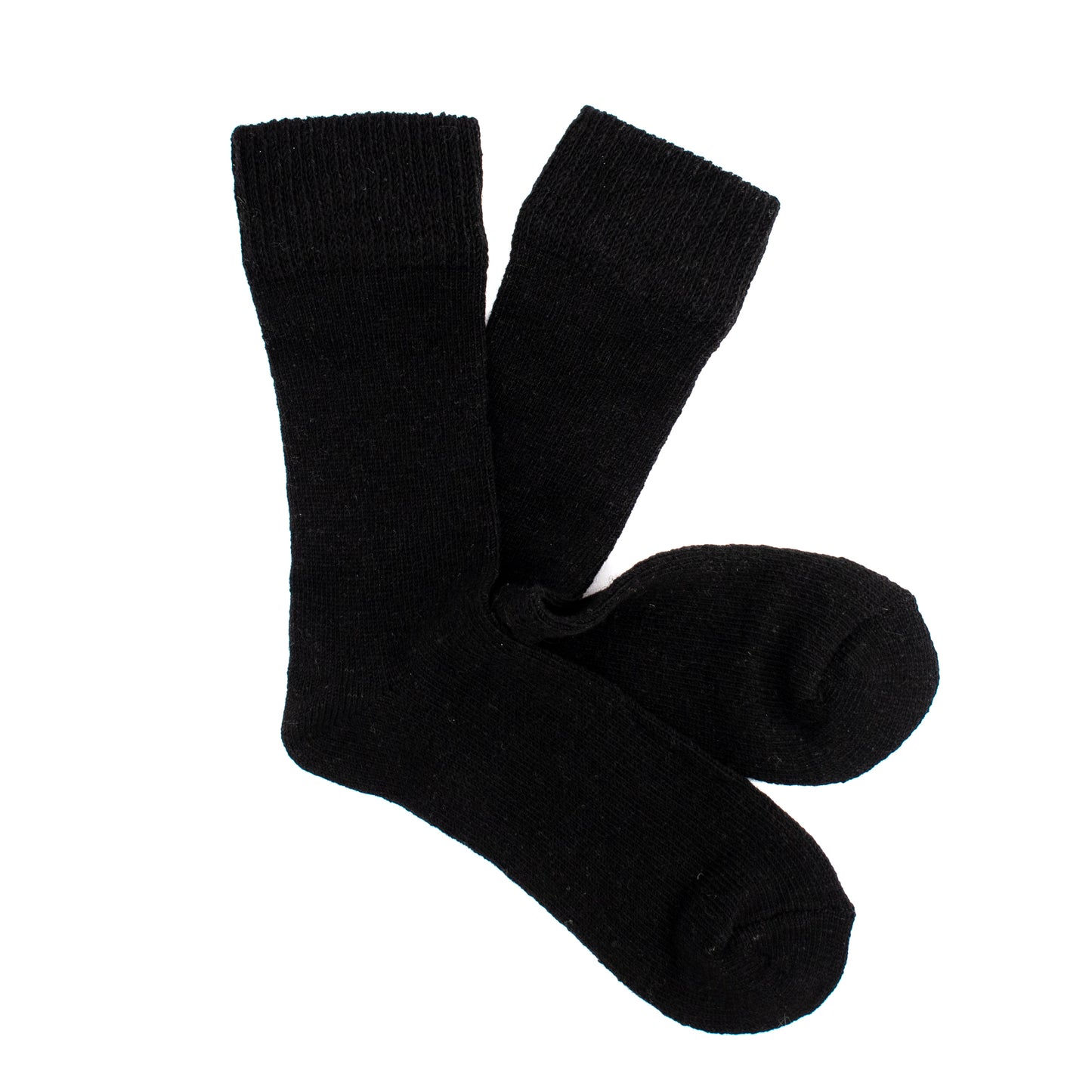 Calcetines Lana Suave | Negro