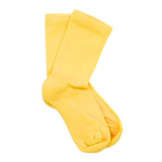 Calcetines Algodón OEKO TEX | Amarillo Pastel