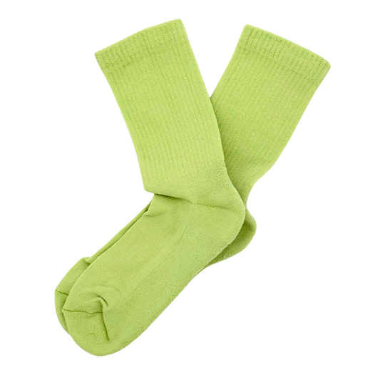 Calcetines Algodón OEKO TEX | Verde Manzana