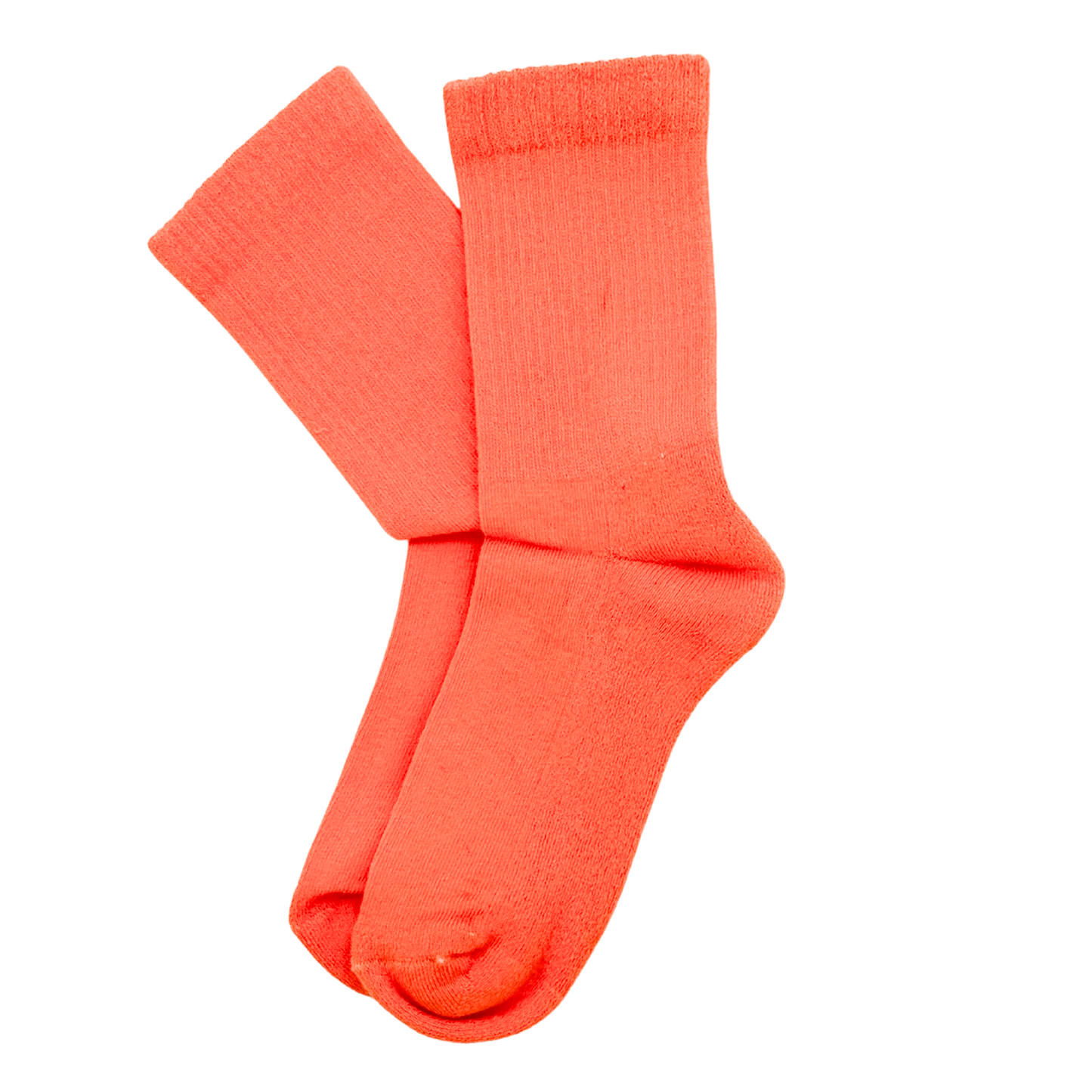 Calcetines Algodón OEKO TEX | Naranja Coral