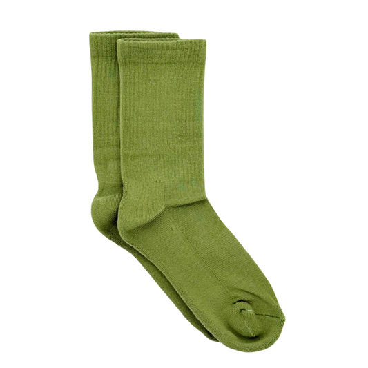 Calcetines Algodón OEKO TEX | Verde Oliva Claro