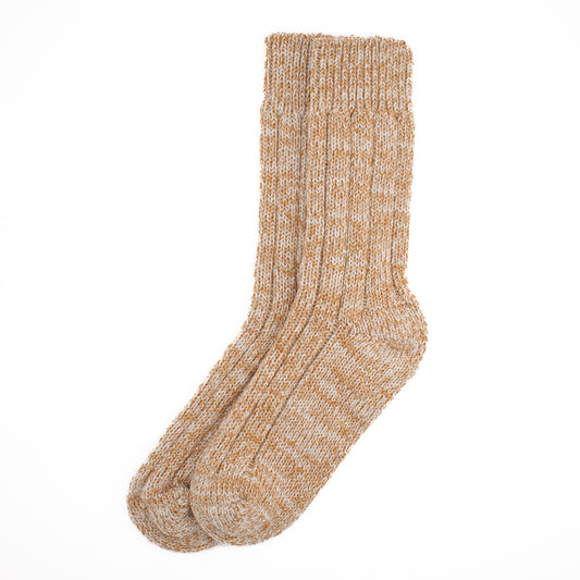 Calcetines Lana Merino Pura | Beige Melange