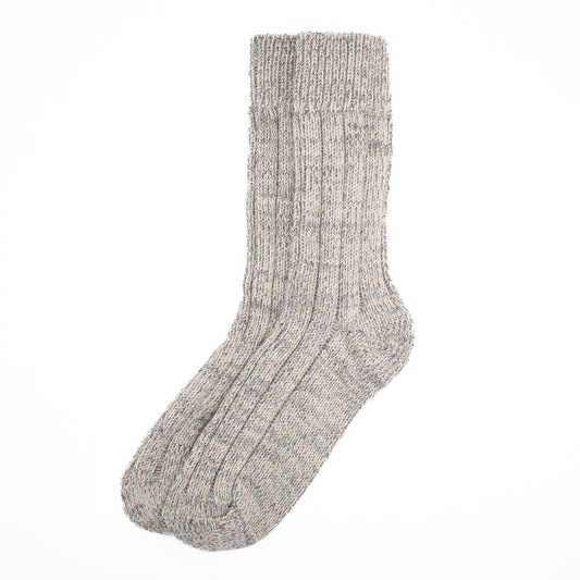 Calcetines Lana Merino Pura | Gris Melange
