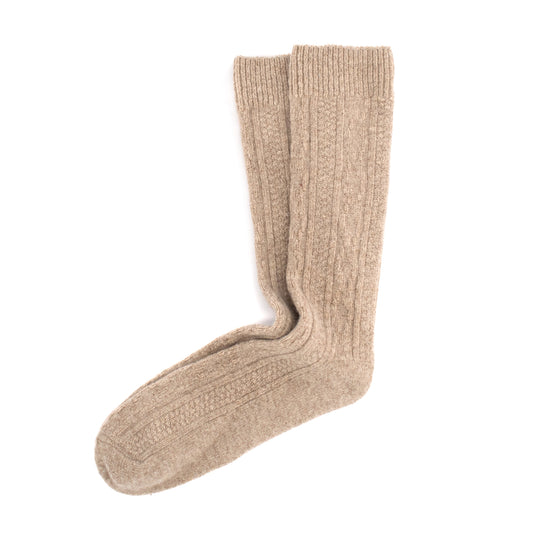 Calcetines Lana Suave | Jacquard Camel