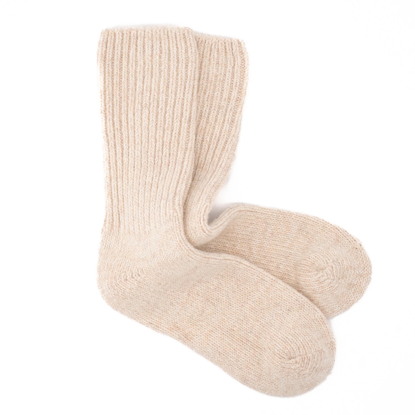 Calcetines Lana Reciclada & Cashmere | Cozzy Beige