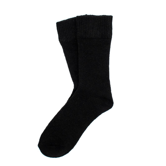 Calcetines Lana Suave | Negro
