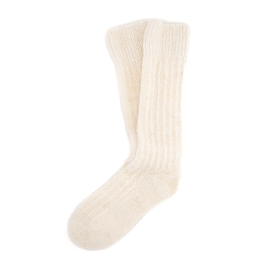 Calcetines Lana Mohair | Marfil