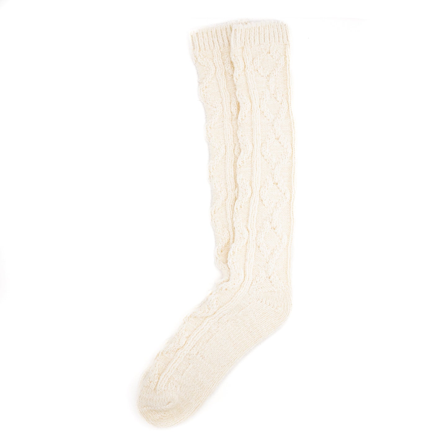 Calcetines Aldodón OEKO TEX | Jacquard Blanco