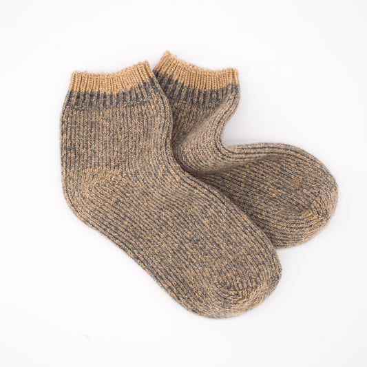 Calcetines Lana Artesanal | Tobillero Dune