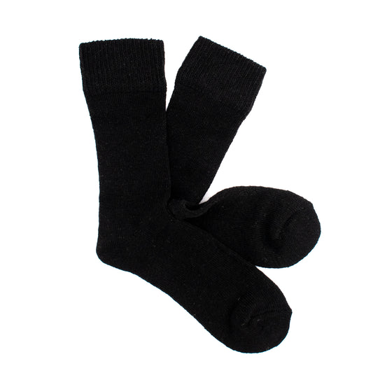 Calcetines Lana Suave | Negro