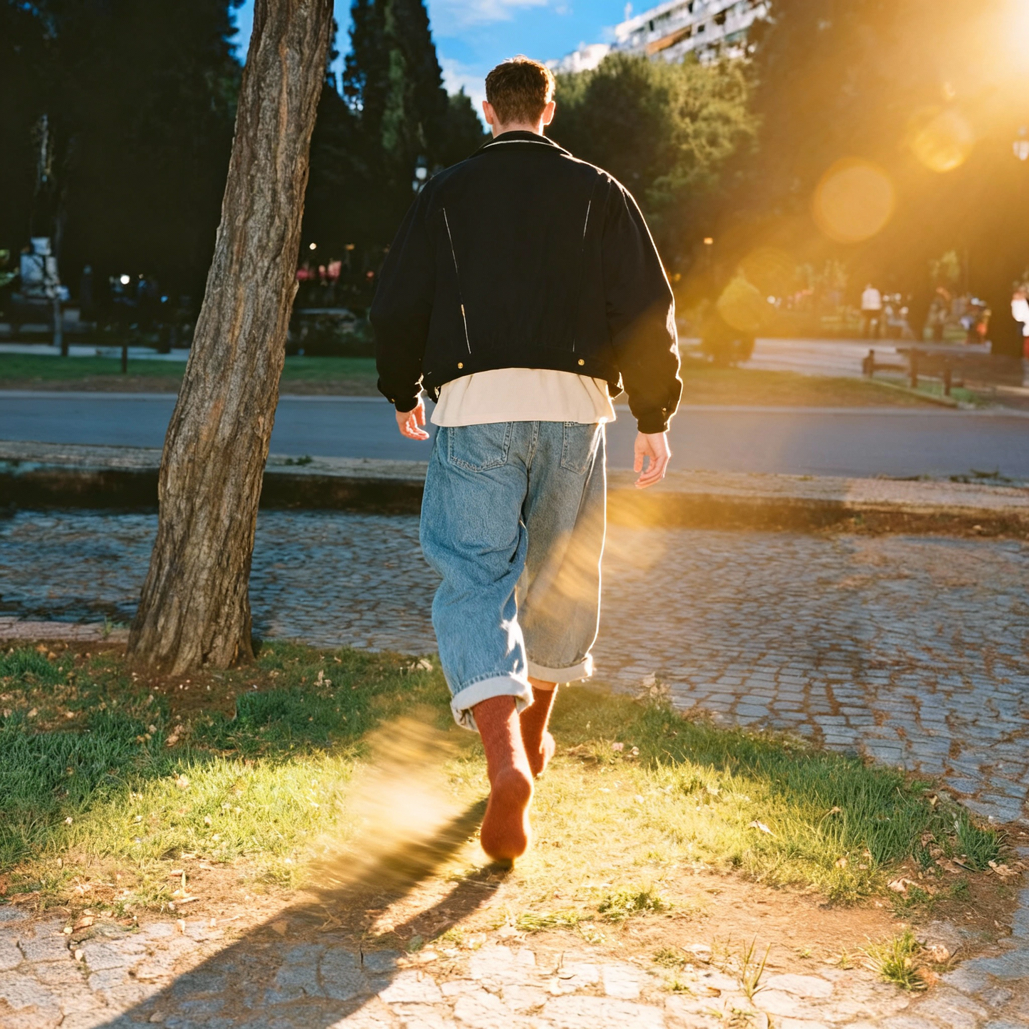 Calcetines Lana Reciclada & Seda | Orange