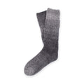 Calcetines altos de mohair · Marengo