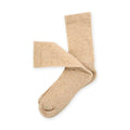 Calcetines deportivos de algodón orgánico · Beige