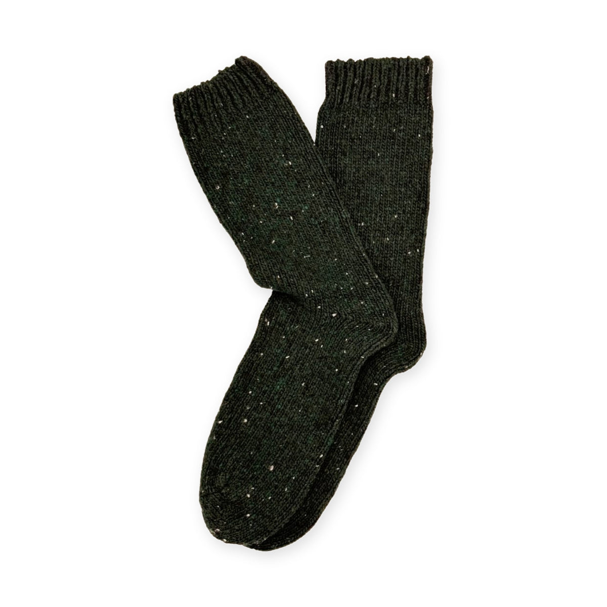Calcetines de lana reciclada y cashmere · Verdino