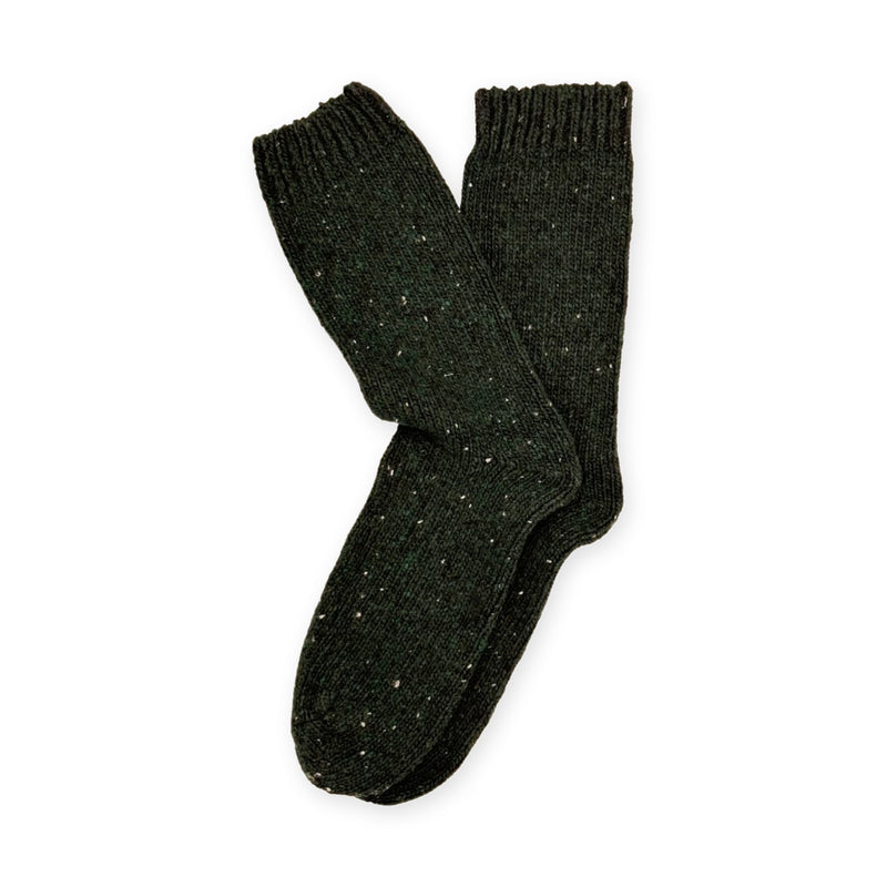 Calcetines de lana reciclada y cashmere · Verdino