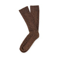 Calcetines de lana suave · Marrón